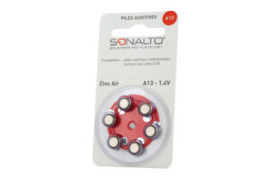 SONALTO Piles 1,4V Zinc Air A13- 6 piles