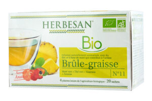 INFUSIONS HERBESAN BIO MATE VERT brûle graisse 20 sachets
