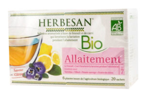 INFUSIONS HERBESAN BIO FENOUIL CARVI allaitement 20 sachets