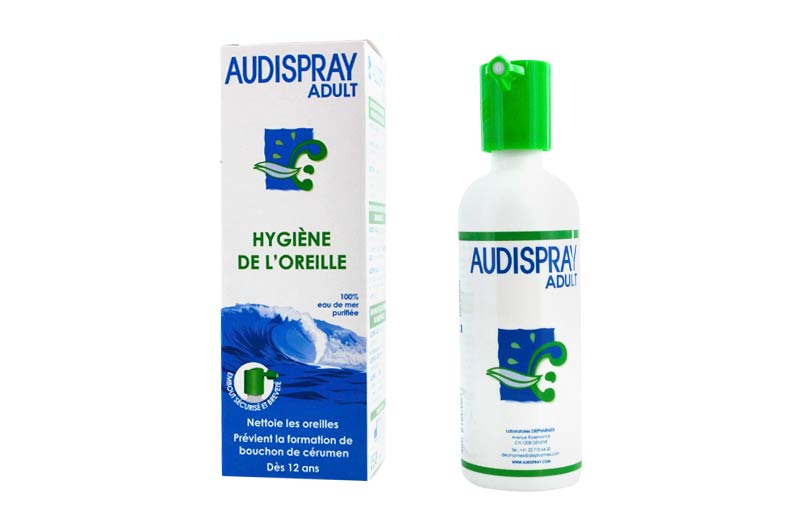 Audispray adultes hygiène de l'oreille - spray auriculaire 50 ml