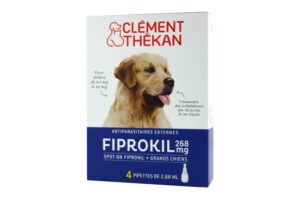 FIPROKIL Chien 20 - 40 kg 4 pipettes 2,68 ml