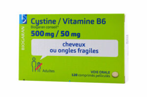CYSTINE/VITAMINE B6 BIOGARAN 500 mg/ 50 mg 120 comprimés