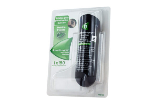 NICORETTE SPRAY 1 mg/dose menthe fraîche 150 pulvérisations