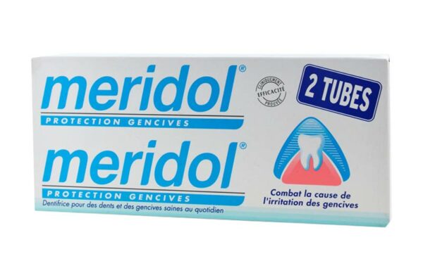MERIDOL Protection gencives 2 tubes 75 ml