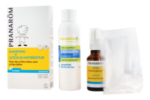 AROMAPAR DUO Shampoing + lotion en vaporisateur + peigne