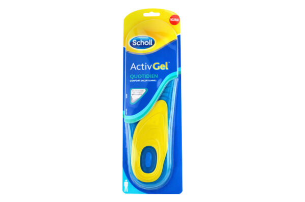 SCHOLL Semelles découpable ActivGel Quotidien Homme découpable