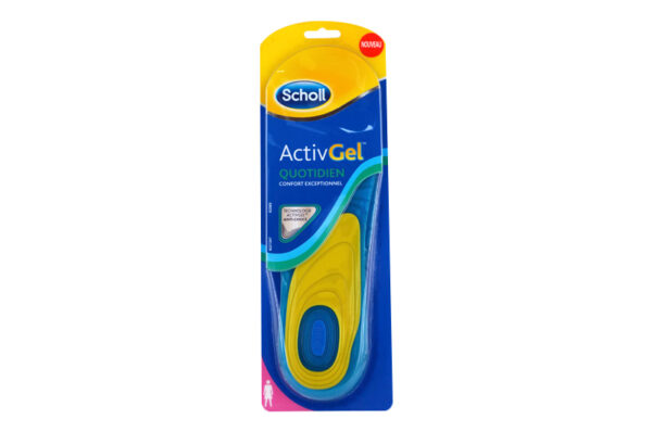 SCHOLL Semelles découpable ActivGel Quotidien Femme 35,5/40,5