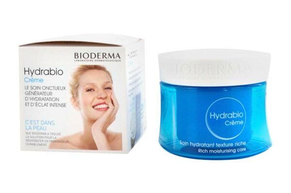 BIODERMA HYDRABIO Crème soin hydratant texture riche pot 50 ml