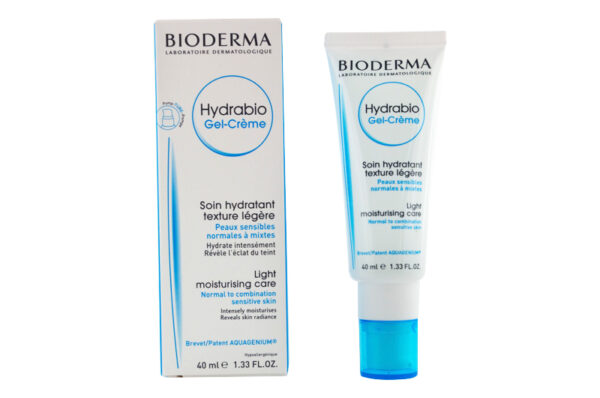 BIODERMA HYDRABIO Gel-Crème soin hydratant texture légère flacon pompe 40 ml