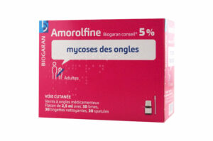MYCOSES DES ONGLES Amorolfine 5% Biogaran vernis 2,5 ml + accessoires