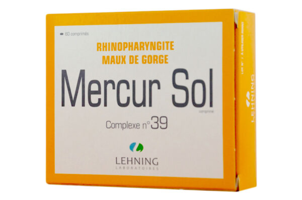 MERCUR SOL complexe 39   60 comprimés