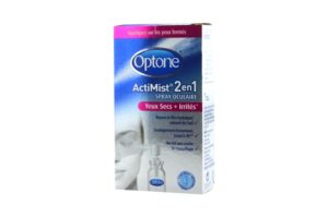 OPTONE ActiMist 2en1 spray oculaire yeux secs + irrités 10 ml