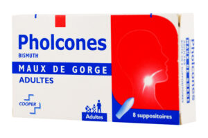PHOLCONES BISMUTH adulte 8 suppositoires