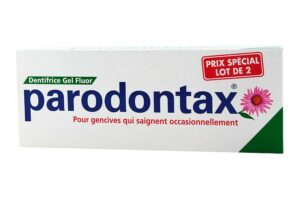 PARODONTAX Dentifrice Fluor gencives sensibles bitube 2x75 ml