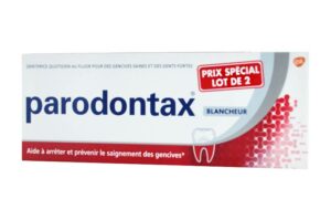 PARODONTAX Dentifrice Fluor Blancheur 2x75 ml