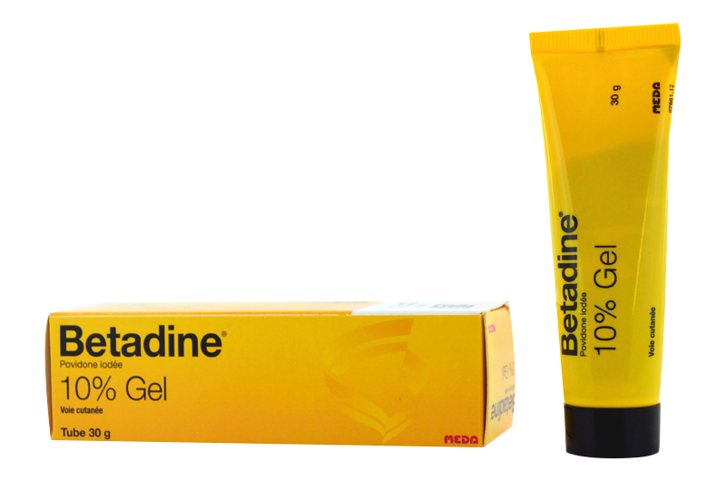 BETADINE Povidone iodée 10% gel tube 30g - Pharma-Médicaments.com