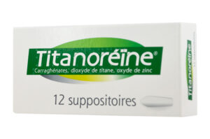 TITANOREINE suppositoires boîte de 12