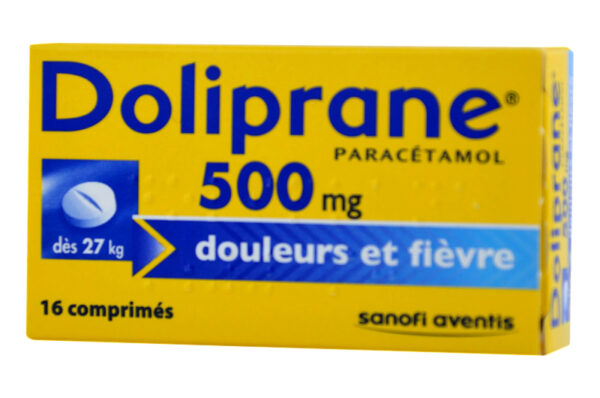 DOLIPRANE adultes 500 mg 16 comprimés sécables