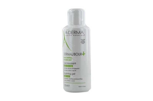 A-DERMA Dermalibour+ Gel Moussant Assainissant 125 ml