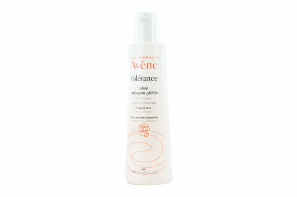 AVENE Tolérance Lotion nettoyante et démaquillante gélifiée Peaux sensibles et réactives 200 ml