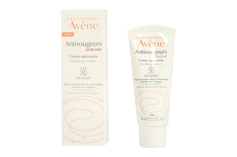 ANTIROUGEURS JOUR - Crème Apaisante SPF30 - Visage - Peaux Sèches à Très  Sèches, 40ml