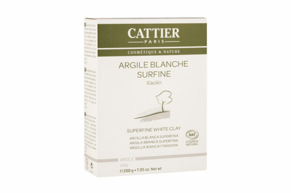 CATTIER Argile Blanche Surfine 200 g