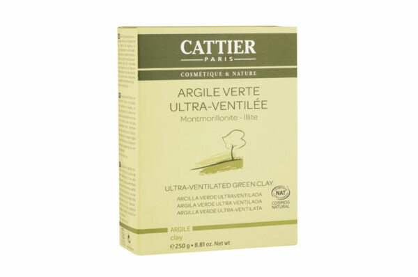 CATTIER Argile Verte Ultra Ventilée 250 g