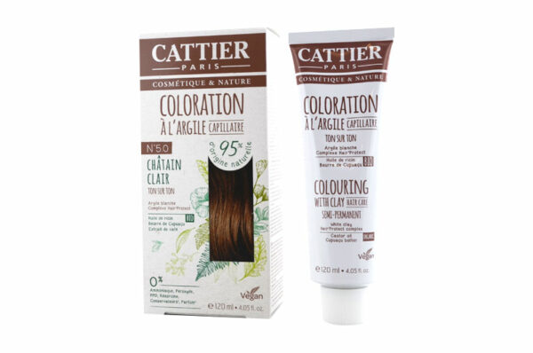 CATTIER Couleur 5.0 Châtain Clair 120 ml