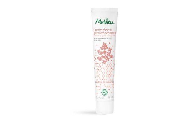 MELVITA dentifrice gencives sensibles badiane 75 ml