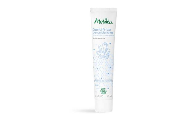 MELVITA Dentifrice Dents Blanches tube 75 ml