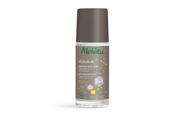 MELVITA Déodorant Homme 24H roll-on 50 ml