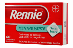 RENNIE 60 comprimés sans sucre
