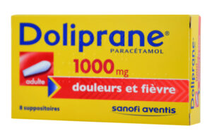 DOLIPRANE adultes 1000 mg 8 suppositoires