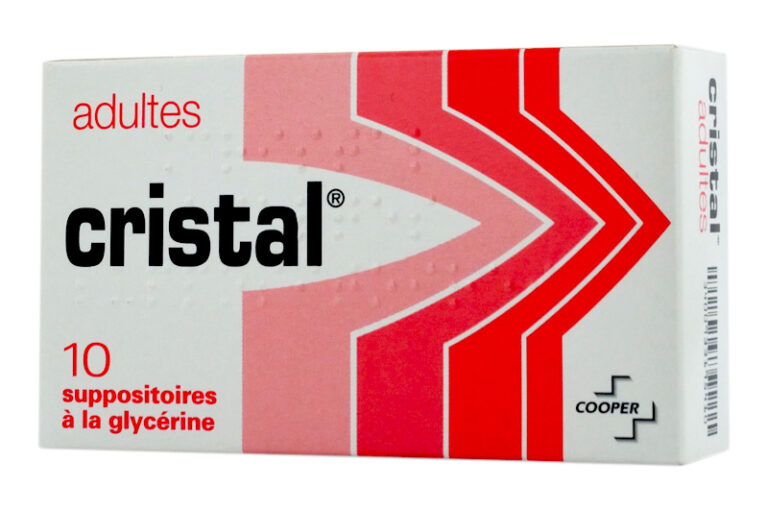 CRISTAL suppositoires glycérine adultes boîte de 10 Pharma