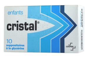 CRISTAL suppositoires glycérine enfants boîte de 10