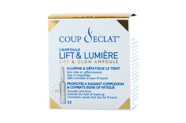COUP D'ECLAT Ampoule Lift et Lumière 3 ampoules
