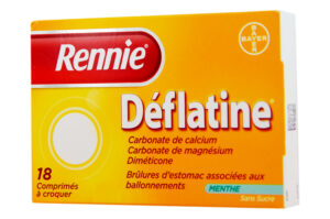 RENNIE DEFLATINE 18 comprimés