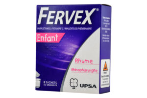 FERVEX enfants sans sucre framboise buvable 8 sachets