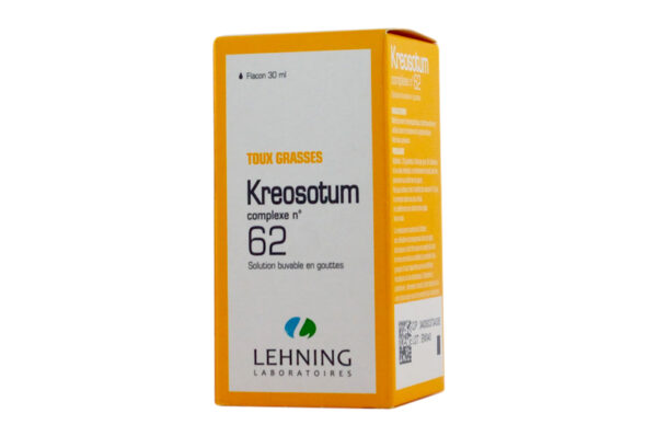 KREOSOTUM complexe 62 solution buvable en gouttes flacon 30 ml
