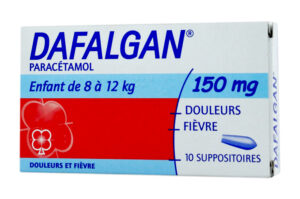 DAFALGAN 150 mg (EFFERALGAN) suppositoires boîte de 10