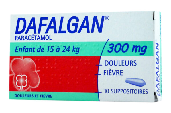 DAFALGAN 300 mg suppositoires boîte de 10