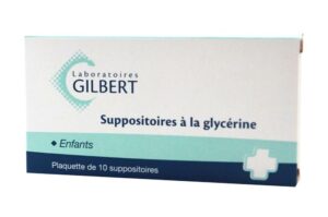 SUPPOSITOIRE GILBERT GLYCERINE enfant boîte de 10