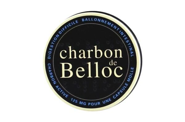 CHARBON DE BELLOC 36 capsules boite métallique