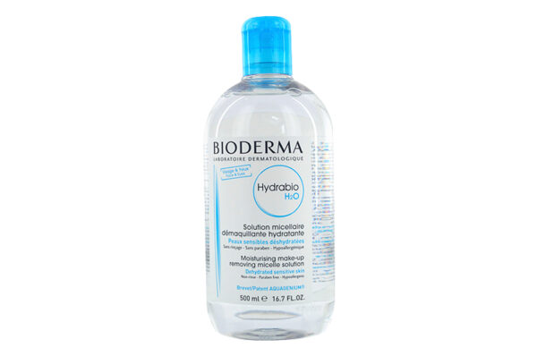 BIODERMA HYDRABIO H2O eau micéllaire démaquillante hydratante 500 ml