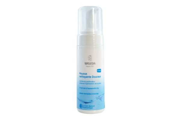 WELEDA Mousse nettoyante douceur à l'hamamélis 150 ml