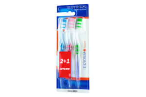 ELGYDIUM brosse à dents interactive médium trio