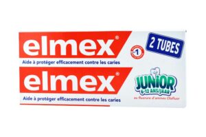 ELMEX JUNIOR dentifrice anti-caries 6-12 ans 2x75 ml