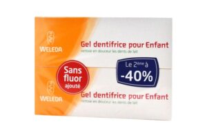 WELEDA Gel dentifrice pour enfant lot de 2x50 ml