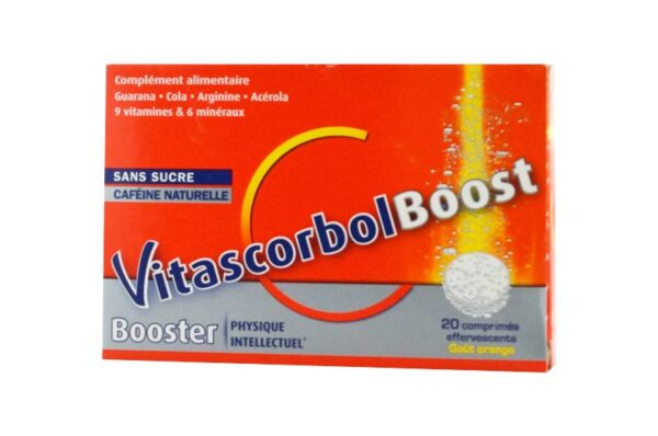 VITASCORBOL BOOST 20 Comprimés effervescents