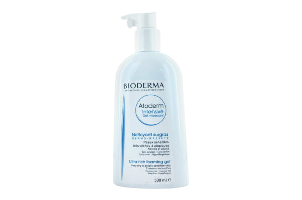 BIODERMA ATODERM Intensive Gel moussant flacon pompe 500ml